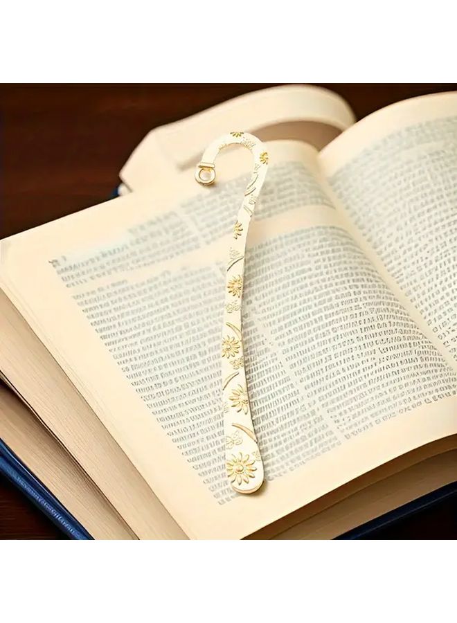 10 قطعة من العلامات المعدنية الفضية على شكل دوار الشمس، حرف يدوية DIY هدايا للنساء المعلمات الطالبات - Image 4